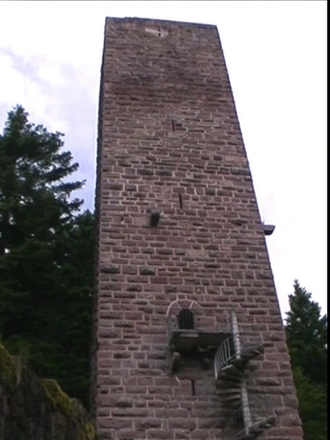 Hofseite Bergfried